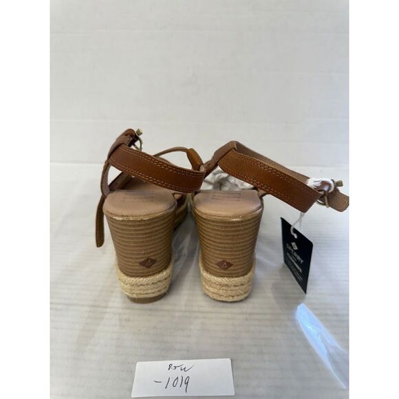 -1019 Sperry Wedge Brown Sandals-US 8.5 Womens - Picture 5 of 5